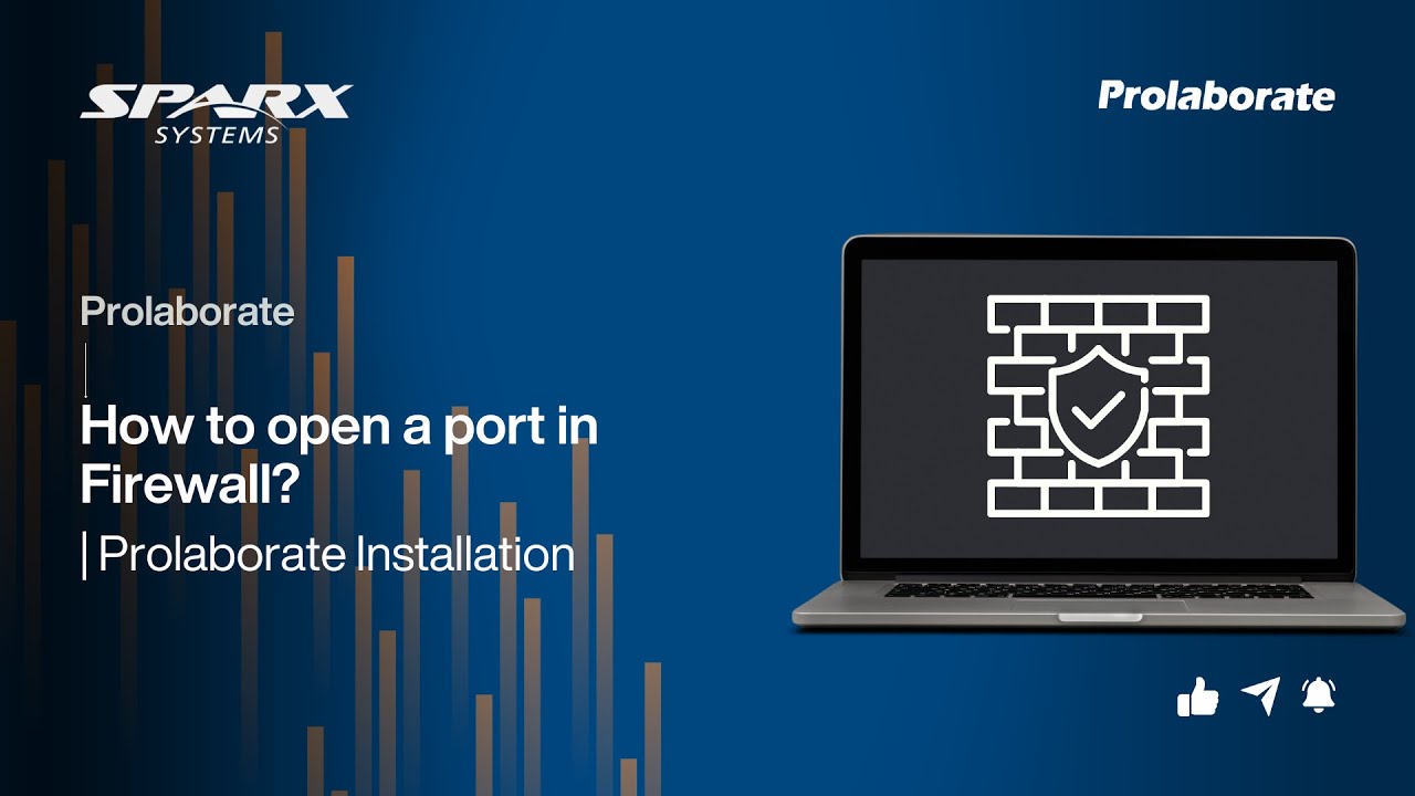 How to open a port in Firewall