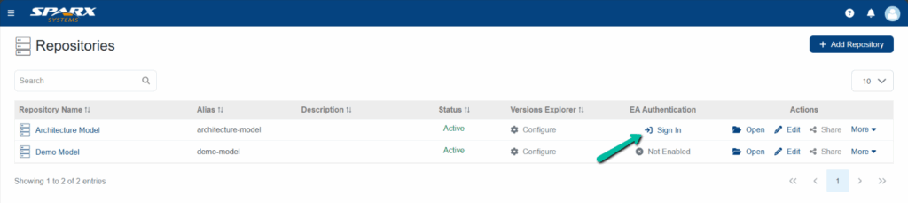 repository-listing-page-showing-EA-authentication-is-enabled